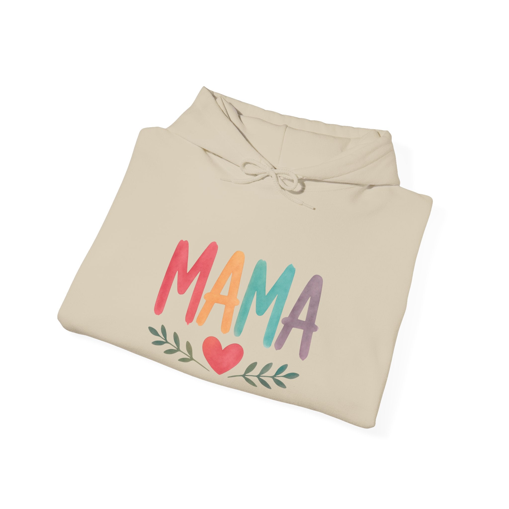 Rainbow Mama Hoodie – Cute Mom Sweatshirt, Mother’s Day Gift, Minimalist Mama Pullover, Trendy Mom Outfit, Cozy Gift for Moms