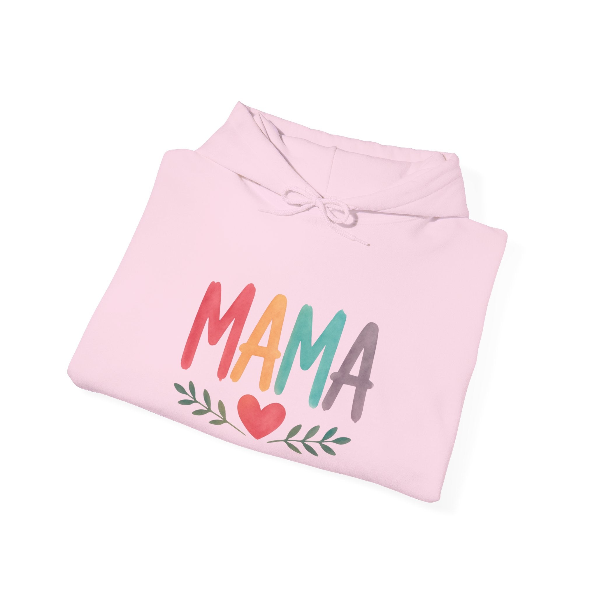 Rainbow Mama Hoodie – Cute Mom Sweatshirt, Mother’s Day Gift, Minimalist Mama Pullover, Trendy Mom Outfit, Cozy Gift for Moms