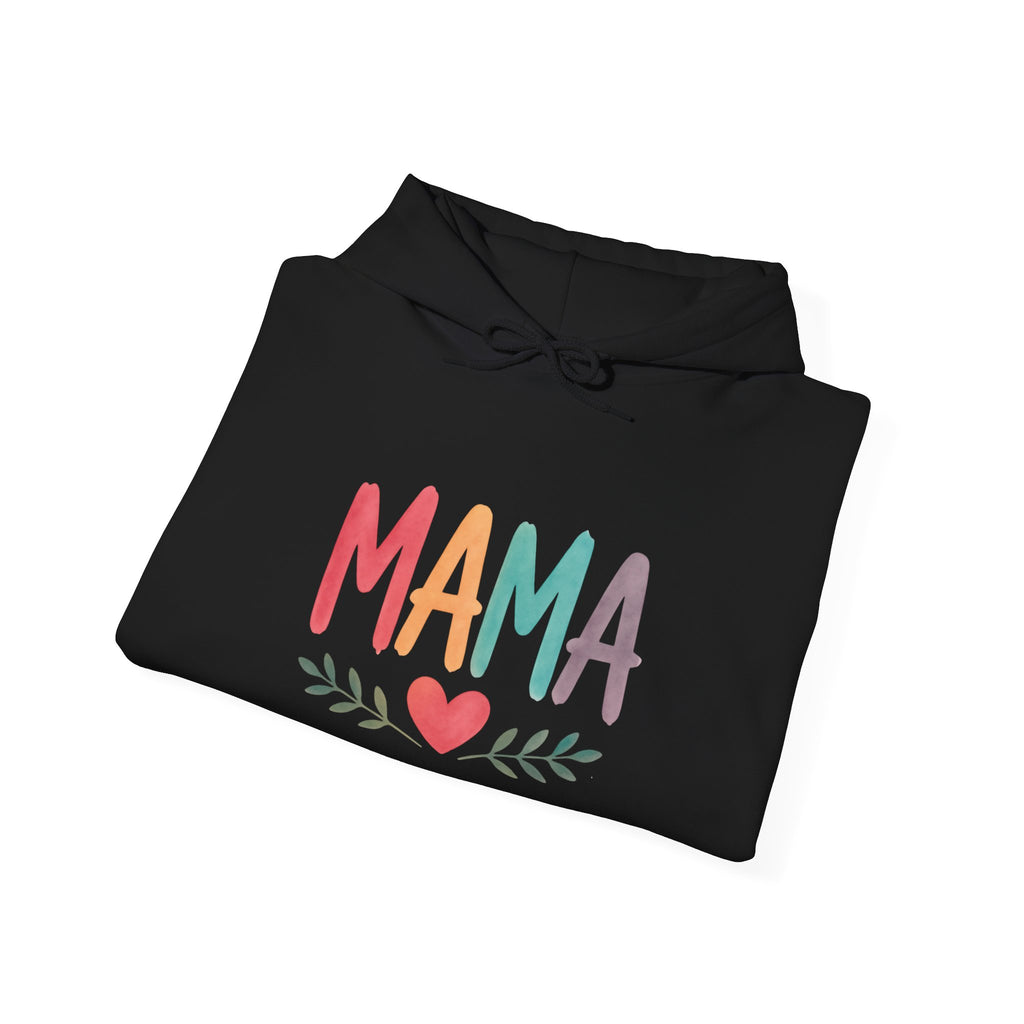Rainbow Mama Hoodie – Cute Mom Sweatshirt, Mother’s Day Gift, Minimalist Mama Pullover, Trendy Mom Outfit, Cozy Gift for Moms