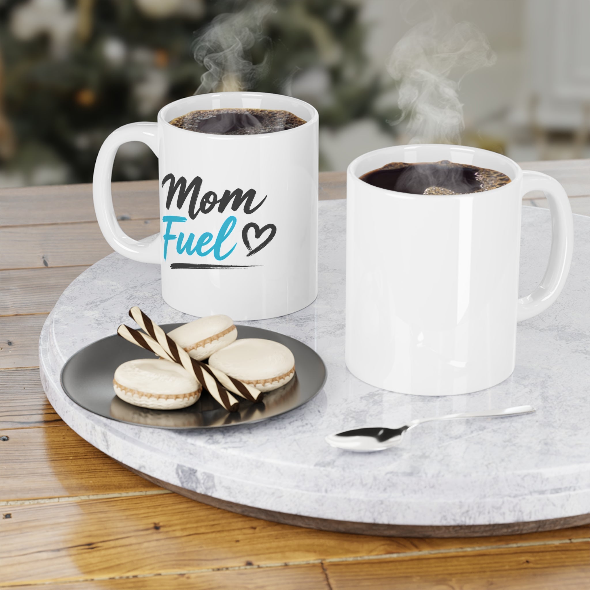 Mom Fuel Coffee Mug – Funny Mom Mug, Gift for Mom, Mother’s Day Mug, Coffee Lover Gift, Cute Mom Cup