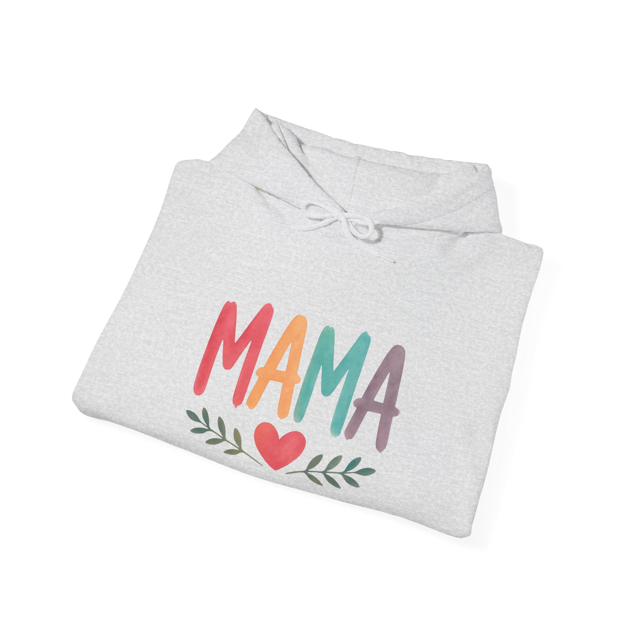 Rainbow Mama Hoodie – Cute Mom Sweatshirt, Mother’s Day Gift, Minimalist Mama Pullover, Trendy Mom Outfit, Cozy Gift for Moms