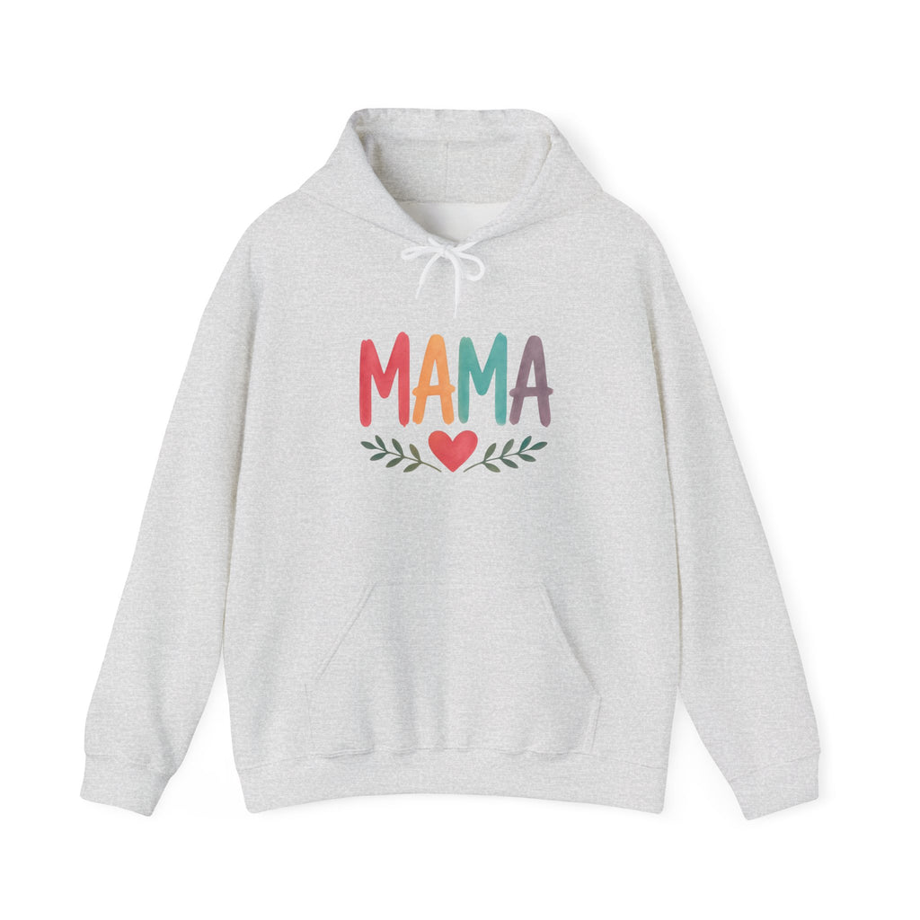 Rainbow Mama Hoodie – Cute Mom Sweatshirt, Mother’s Day Gift, Minimalist Mama Pullover, Trendy Mom Outfit, Cozy Gift for Moms