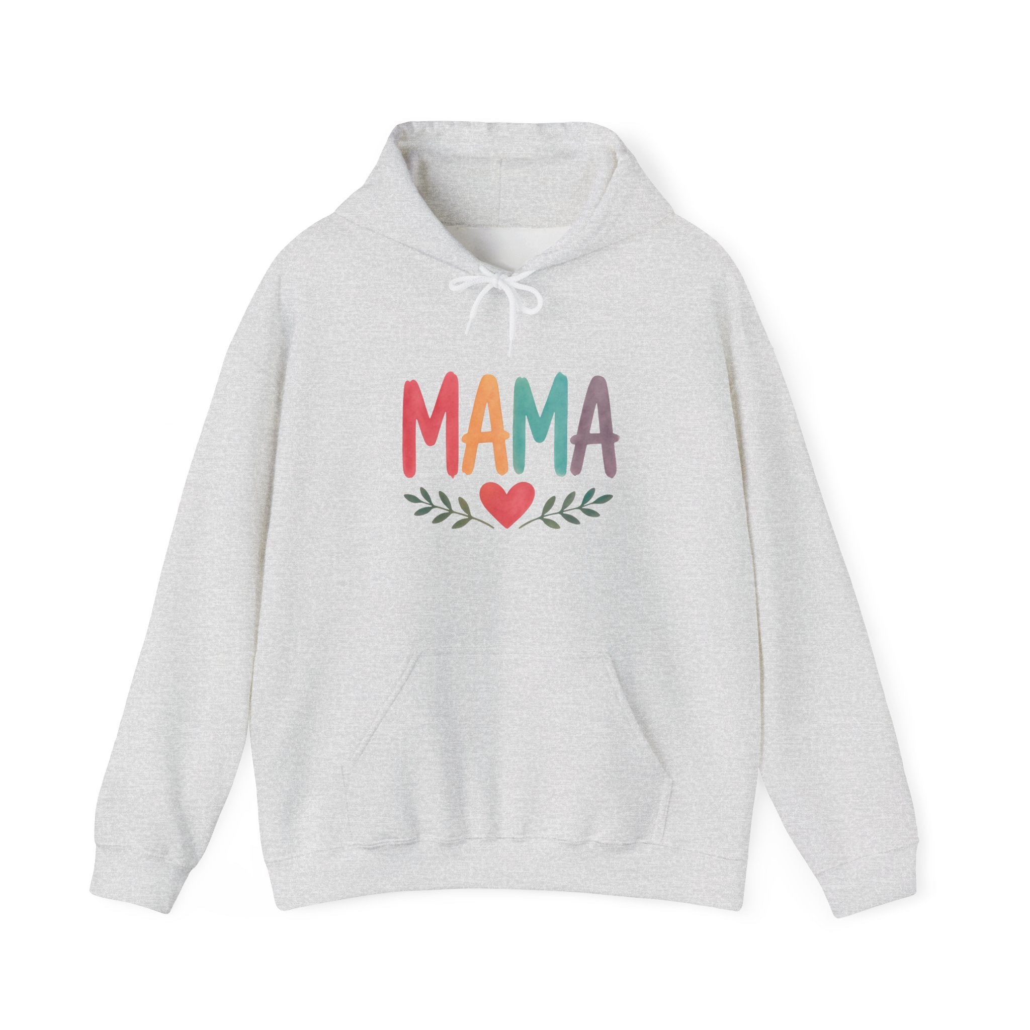 Rainbow Mama Hoodie – Cute Mom Sweatshirt, Mother’s Day Gift, Minimalist Mama Pullover, Trendy Mom Outfit, Cozy Gift for Moms