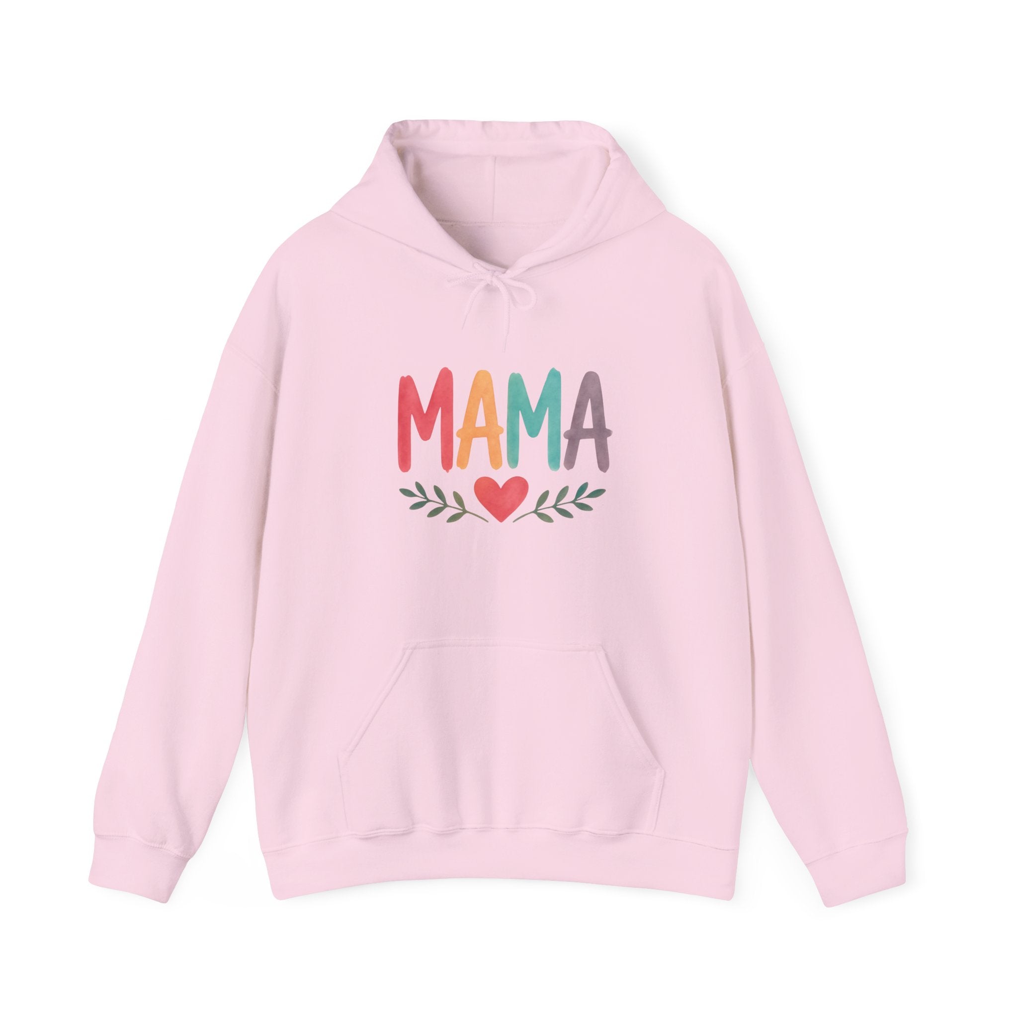 Rainbow Mama Hoodie – Cute Mom Sweatshirt, Mother’s Day Gift, Minimalist Mama Pullover, Trendy Mom Outfit, Cozy Gift for Moms